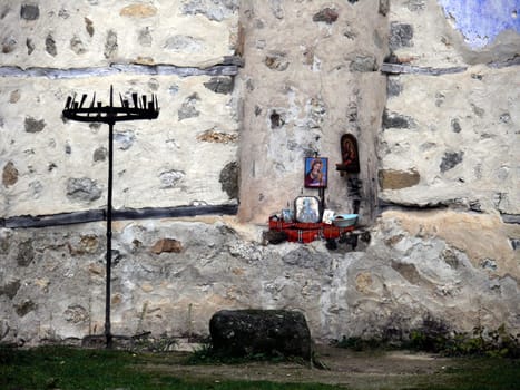 Old Christian ruins in Melnik, Bulgaria