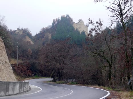 Road in the mountains