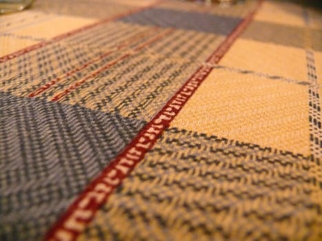 texture of a burlap cloth