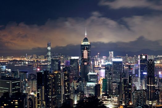 Hong Kong at night 