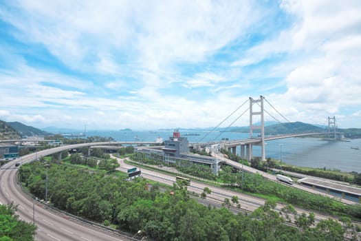 hong kong highway at day
