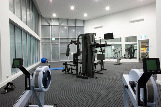 Healthy living with a private gym