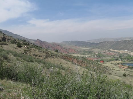 View of the Red Rocks area of Colorado