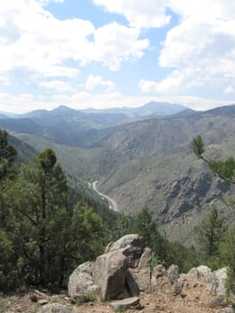 This is the skyline in Colorado