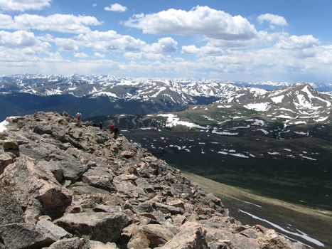 Top of Mt. Bierstadt