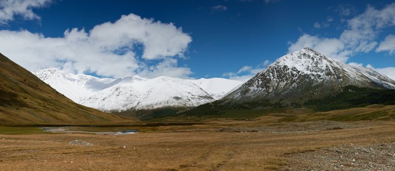 Altai mountains. Beautiful highland landscape. Russia. Siberia