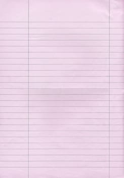 Blank paper sheet useful as a background - vintage