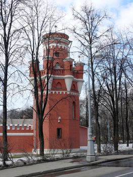 Petrovski travel palace in Moscow, Russia