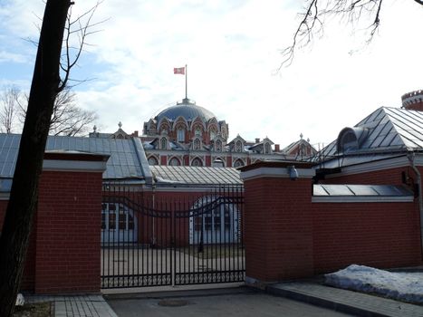 Petrovski travel palace in Moscow, Russia