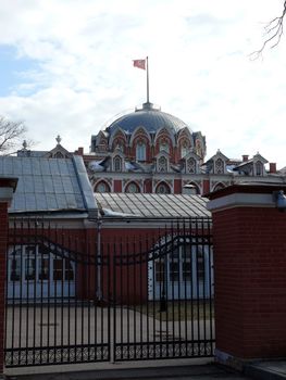 Petrovski travel palace in Moscow, Russia