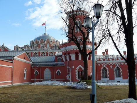 Petrovski travel palace in Moscow, Russia