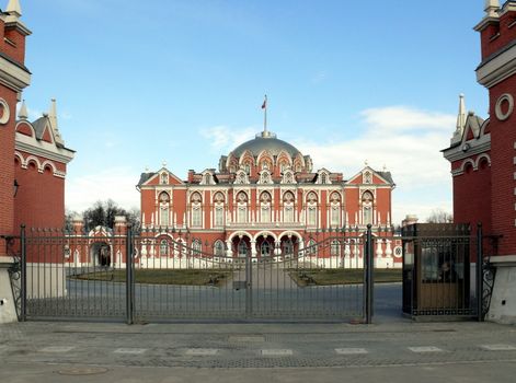 Petrovski travel palace in Moscow, Russia