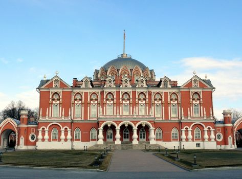 Petrovski travel palace in Moscow, Russia