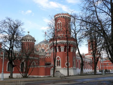 Petrovski travel palace in Moscow, Russia