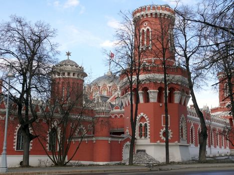Petrovski travel palace in Moscow, Russia