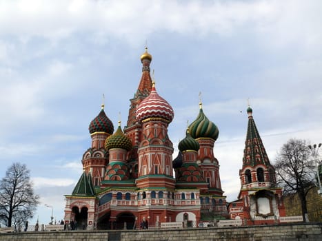 Saint Basil's Cathedral in Moscow, Russia