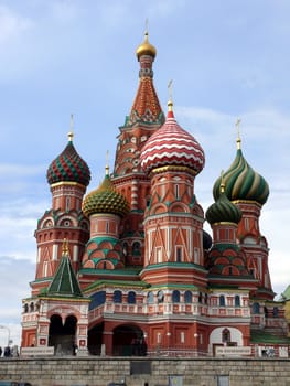 Saint Basil's Cathedral in Moscow, Russia