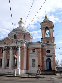 Great-marture Barbara temple in Moscow, Russia