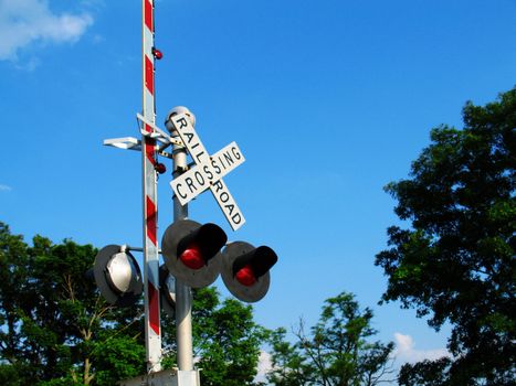 RR Crossing sign