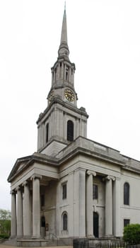 Church of All Saints, Poplar, London, UK - rectilinear frontal view