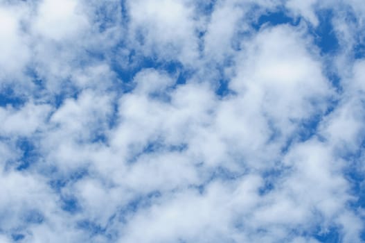 clouds and a blue sky