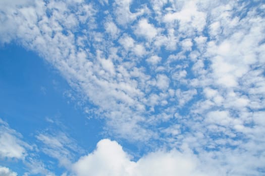 clouds and a blue sky