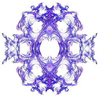 Abstract Symmetrical Fractal Background