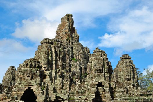 Bayon Temple at Angkor Siem Reap Cambodia