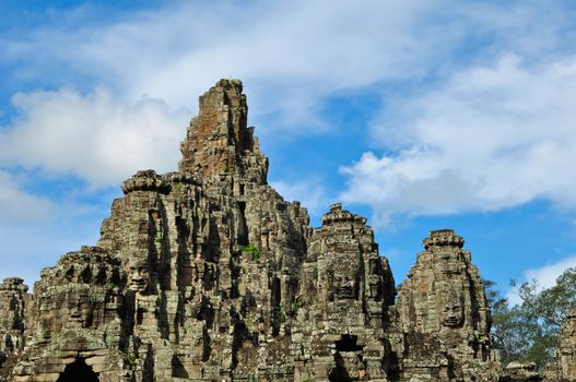 Bayon Temple at Angkor Siem Reap Cambodia