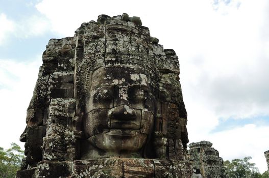 Bayon Temple at Angkor Siem Reap Cambodia