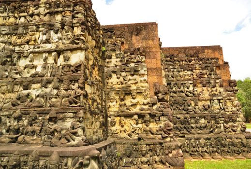 Statue at Angkor Wat, Cambodia