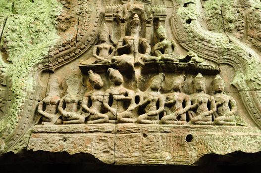 Statue at Angkor Wat, Cambodia