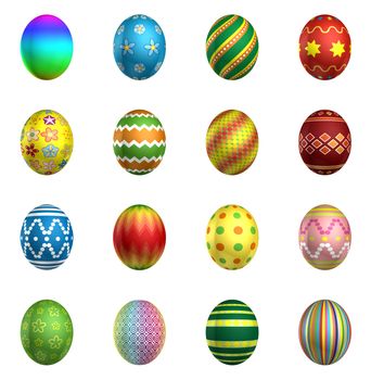 Easter eggs, big pack collection