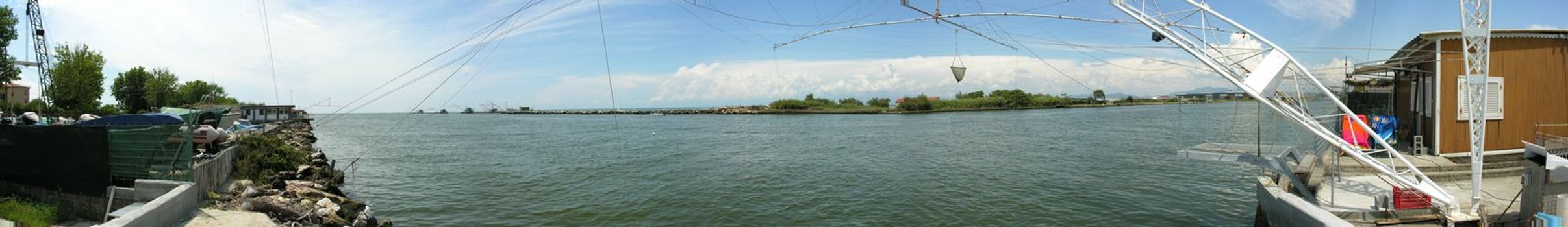 Home over the Sea in Pisa, Italy