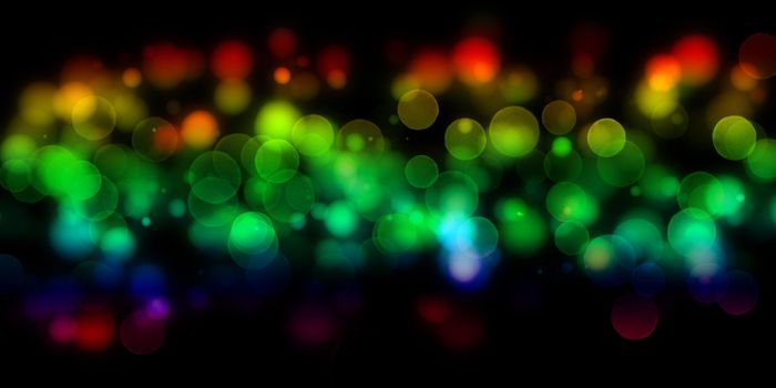 Glowing Christmas light abstract background - Merry Christmas and happy New year