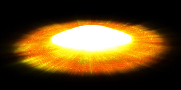 Supernova star, planet explosion, abstract background 