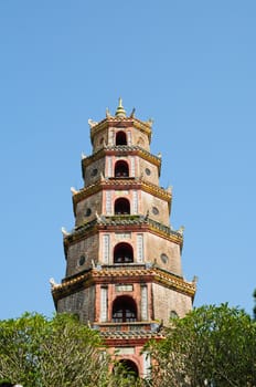 Thien Mu pagoda in Hue, Vietnam