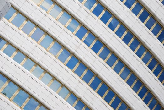modern office building facade (glass pattern)