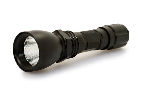 led flashlight, lighting equipment,  energy saving technology, isolated