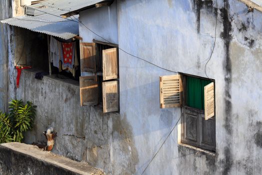 An old house in Stone Town, Zanzibar