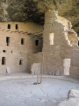 A photograph of ancient Native American ruins.