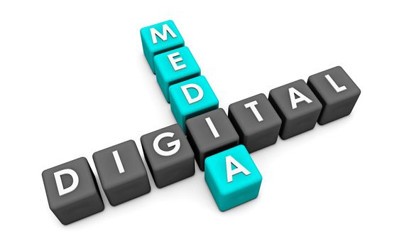 Digital Media Used on the Internet as a Concept