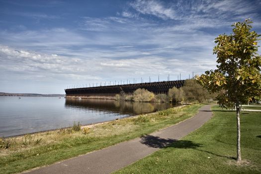 Ashland Wisconson Lake Front Scenic Lake Superior Bay