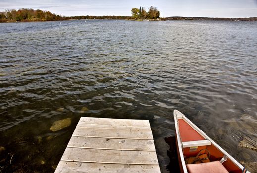 Potawatomi State Park Boat rental canoe dock Wisconsin Sturgeon Bay