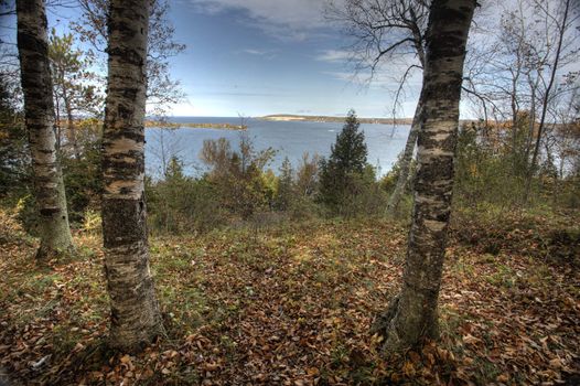 Potawatomi State Park Autumn fall colors