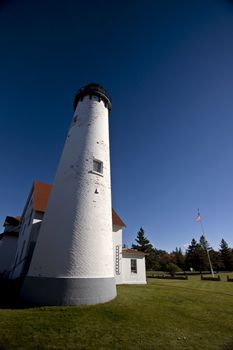 Lighthouse Northern Michigan Lake Superior Scenic