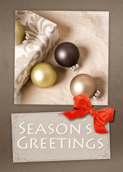 An image of a nice Seasons Greetings postcard