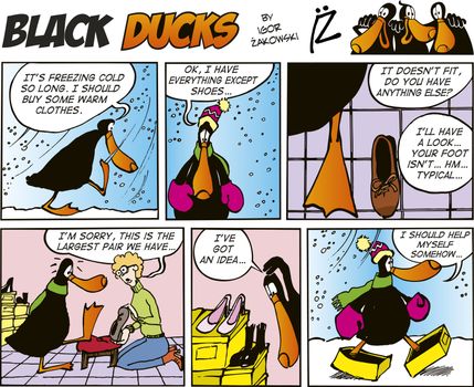 Black Ducks Comic Strip episode 33