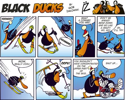 Black Ducks Comic Strip episode 35