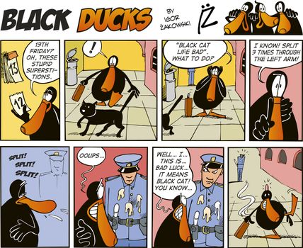 Black Ducks Comic Strip episode 38
